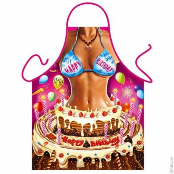 ДАМСКА ГОТВАРСКА ПРЕСТИЛКА HAPPY BIRTHDAY ДАМСКА ГОТВАРСКА ПРЕСТИЛКА HAPPY BIRTHDAY